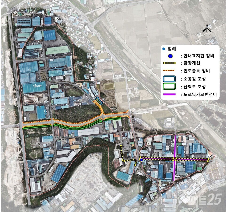 “청년 친화” 외쳤지만... 경주시 외동산단 개선 사업, 구호에 그쳐